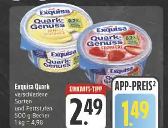E-Center Exquisa quark genuss Angebot