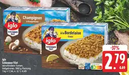 E-Center Iglo schlemmer filet champignon Angebot