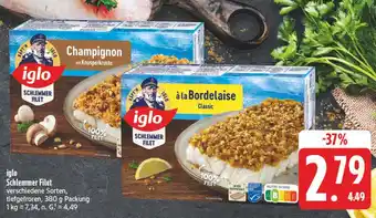 E-Center Iglo schlemmer filet champignon Angebot