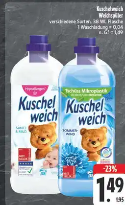 E-Center Kuschelweich weichspüler sanft & mild Angebot