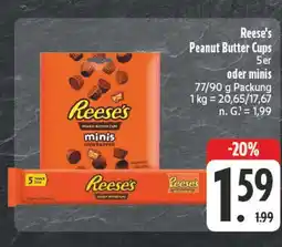 E-Center Reese's peanut butter cups Angebot