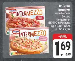 E-Center Dr. oetker intermezzo Angebot