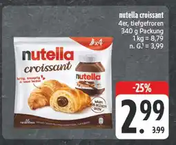 E-Center Nutella croissant Angebot