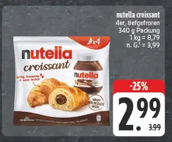 E-Center Nutella croissant Angebot