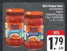 E-Center Ben's original ben's original sauce Angebot