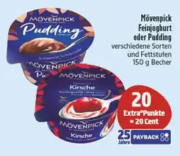 E-Center Mövenpick feinjoghurt oder pudding Angebot