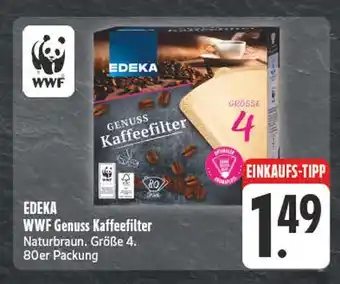 E-Center Edeka wwf genuss kaffeefilter Angebot