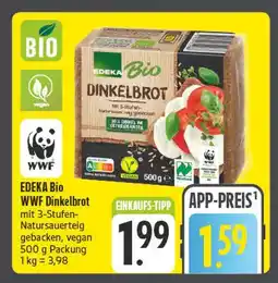 E-Center Edeka bio wwf dinkelbrot Angebot