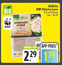 E-Center Edeka bio wwf hähnchen lyoner Angebot