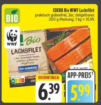 E-Center Edeka bio wwf lachsfilet Angebot