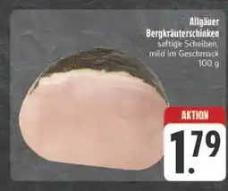E-Center Allgäuer bergkräuterschinken Angebot