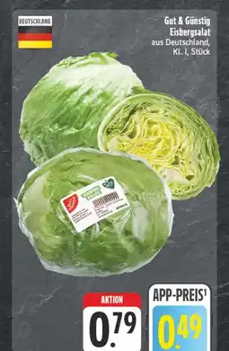 E-Center Gut & günstig eisbergsalat Angebot