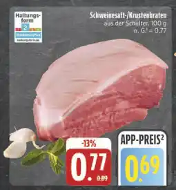 E-Center Schweinesaft-/krustenbraten Angebot