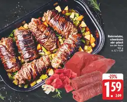E-Center Rinderrouladen, -schmorbraten oder -gulasch Angebot