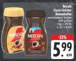 E-Center Nescafé classic löslicher bohnenkaffee Angebot