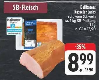 E-Center Delikatess kasseler lachs Angebot