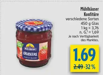 diska Mühlhäuser konfitüre Angebot