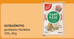 E-Center Gut&günstig geriebener hartkäse Angebot