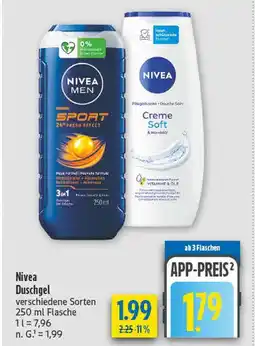 diska Nivea men sport 3in1 Angebot