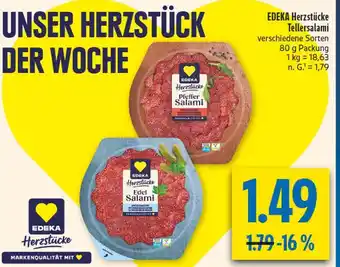 diska Edeka herzstücke pfeffer salami Angebot