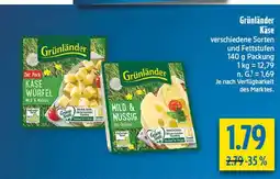 diska Grünländer käse würfel mild & nussig Angebot