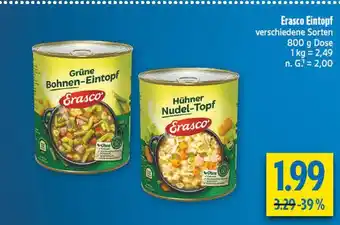 diska Erasco grüne bohnen-eintopf Angebot