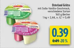 diska Osterland grüne grütze Angebot