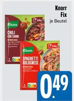 Edeka Knorr fix chili con carne Angebot