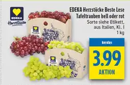 diska Edeka herzstücke tafeltrauben hell Angebot