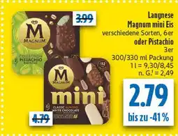 diska Magnum mini eis pistachio Angebot