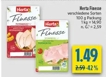 diska Herta finesse putenbrust Angebot