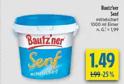 diska Bautz'ner senf mittelscharf Angebot