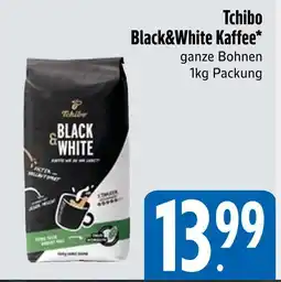 Edeka Tchibo black&white kaffee Angebot