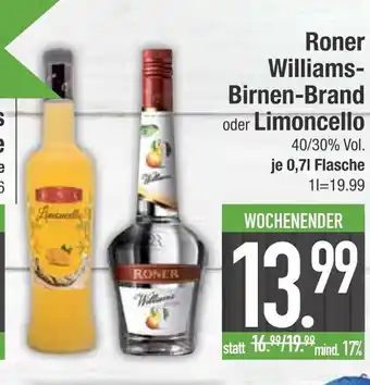 Edeka Roner williams-birnen-brand Angebot