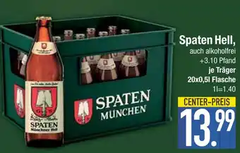 Edeka Spaten hell Angebot
