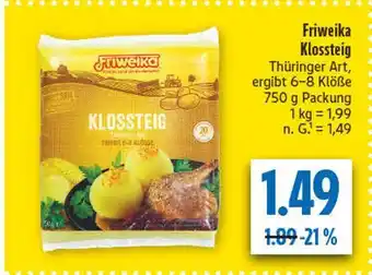 diska Friweika klossteig Angebot