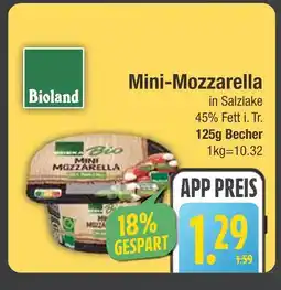 Edeka Bioland mini-mozzarella Angebot
