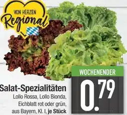 Edeka Salat-spezialitäten lollo rossa Angebot