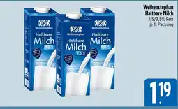 Edeka Weihenstephan haltbare milch 1,5% fett Angebot