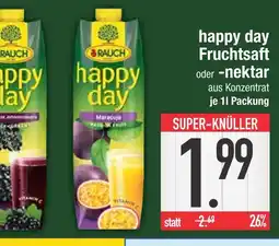 Edeka Rauch happy day fruchtsaft oder -nektar Angebot