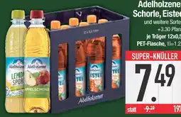 Edeka Adelholzener schorle, eistee Angebot