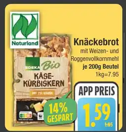 Edeka Edeka bio knäckebrot käse-kürbiskern Angebot
