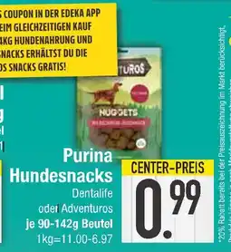 Edeka Purina hundesnacks dentalife Angebot