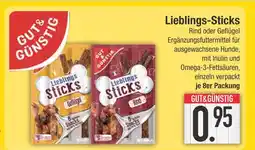 Edeka Gut & günstig lieblings-sticks rind Angebot
