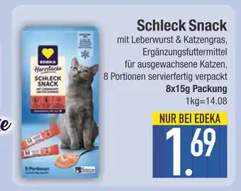 Edeka Schleck snack Angebot