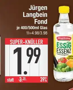 Edeka Jürgen langbein fond Angebot