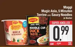 Edeka Maggi magic asia, 5 minuten terrine Angebot