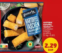 PENNY Gustoria kartoffel taschen frischkäse-kräuter Angebot