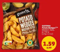 PENNY Gustoria potato wedges western style Angebot