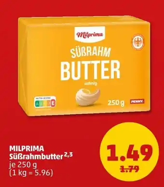 PENNY Milprima süßrahmbutter Angebot